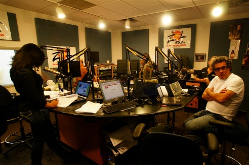 Al Fuentes, the morning radio host of one of the most popular shows on Sol 95.7 FM Miami. (Photo by Niall Macaulay)