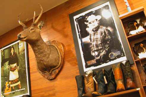Photo of Tantowi Yahya at his country store in Jakarta. (Photo by Maria Bakkalapulo)