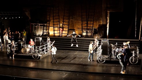 Suffocated and Miserable Faith during the dress rehearsal. Photo by Niall Macaulay